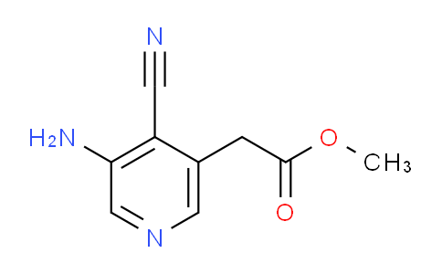 AM116037 | 1806863-85-3 | Methyl 3-amino-4-cyanopyridine-5-acetate