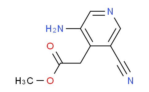 AM116039 | 1807011-21-7 | Methyl 3-amino-5-cyanopyridine-4-acetate