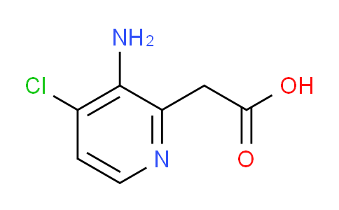 3-Amino-4-chloropyridine-2-acetic acid
