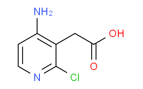 4-Amino-2-chloropyridine-3-acetic acid