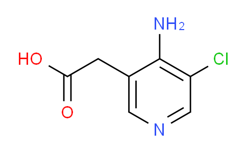 4-Amino-3-chloropyridine-5-acetic acid