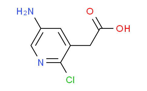 5-Amino-2-chloropyridine-3-acetic acid
