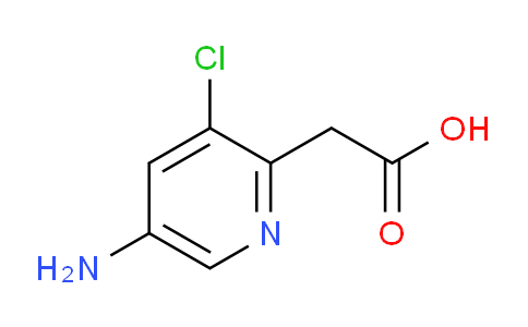5-Amino-3-chloropyridine-2-acetic acid