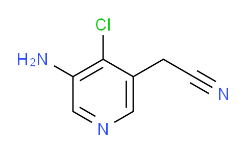 AM116155 | 1805558-37-5 | 3-Amino-4-chloropyridine-5-acetonitrile