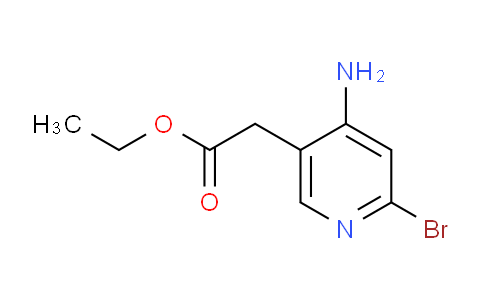 Ethyl 4-amino-2-bromopyridine-5-acetate
