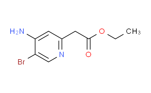 Ethyl 4-amino-5-bromopyridine-2-acetate