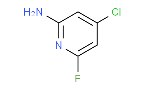 2-Amino-4-chloro-6-fluoropyridine