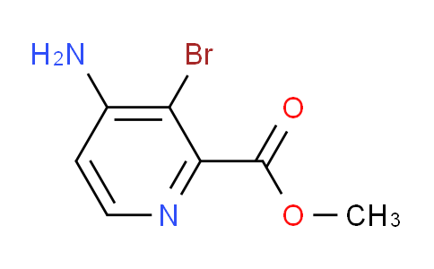 AM116382 | 1783396-94-0 | Methyl 4-amino-3-bromopicolinate