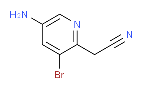 5-Amino-3-bromopyridine-2-acetonitrile