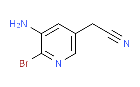 3-Amino-2-bromopyridine-5-acetonitrile