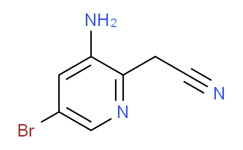 3-Amino-5-bromopyridine-2-acetonitrile