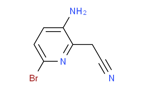 3-Amino-6-bromopyridine-2-acetonitrile