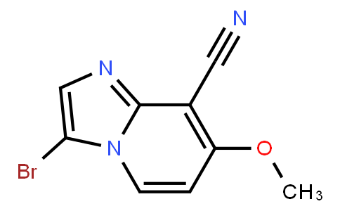 3-Bromo-7-Methoxyimidazo[1,2-A]Pyridine-8-Carbonitrile
