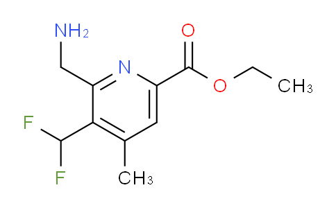AM116593 | 1805121-87-2 | Ethyl 2-(aminomethyl)-3-(difluoromethyl)-4-methylpyridine-6-carboxylate