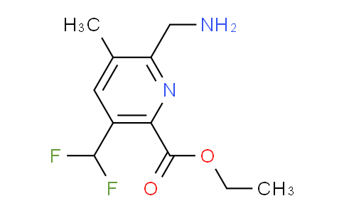 AM116603 | 1805441-17-1 | Ethyl 2-(aminomethyl)-5-(difluoromethyl)-3-methylpyridine-6-carboxylate