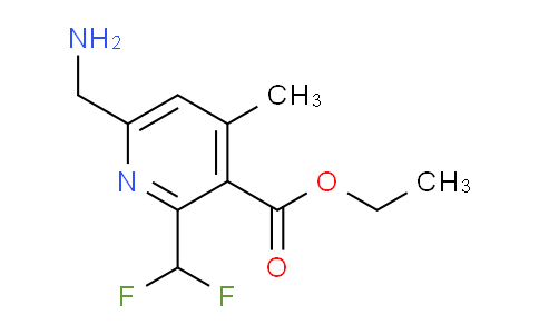 AM116608 | 1805472-71-2 | Ethyl 6-(aminomethyl)-2-(difluoromethyl)-4-methylpyridine-3-carboxylate