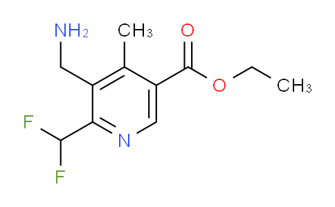AM116609 | 1805612-08-1 | Ethyl 3-(aminomethyl)-2-(difluoromethyl)-4-methylpyridine-5-carboxylate