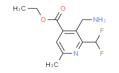 AM116611 | 1807152-06-2 | Ethyl 3-(aminomethyl)-2-(difluoromethyl)-6-methylpyridine-4-carboxylate
