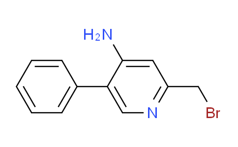 AM116649 | 1806996-23-5 | 4-Amino-2-bromomethyl-5-phenylpyridine