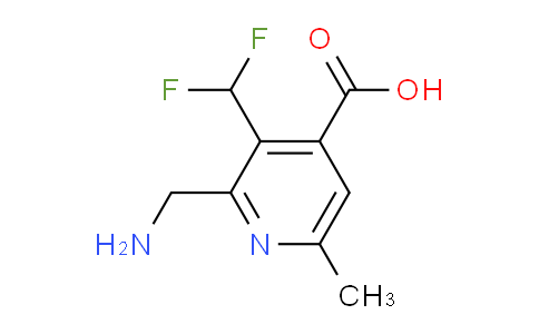 AM116656 | 1805439-42-2 | 2-(Aminomethyl)-3-(difluoromethyl)-6-methylpyridine-4-carboxylic acid