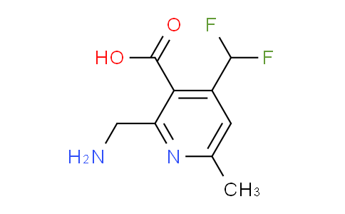 AM116659 | 1807141-97-4 | 2-(Aminomethyl)-4-(difluoromethyl)-6-methylpyridine-3-carboxylic acid