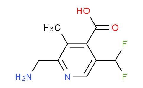 AM116660 | 1805622-38-1 | 2-(Aminomethyl)-5-(difluoromethyl)-3-methylpyridine-4-carboxylic acid