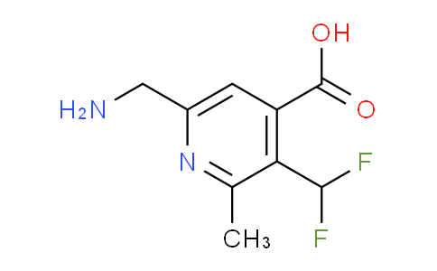 AM116663 | 1805073-20-4 | 6-(Aminomethyl)-3-(difluoromethyl)-2-methylpyridine-4-carboxylic acid