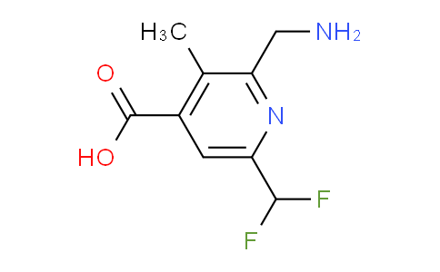 AM116664 | 1804876-01-4 | 2-(Aminomethyl)-6-(difluoromethyl)-3-methylpyridine-4-carboxylic acid