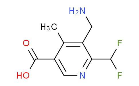AM116669 | 1806045-51-1 | 3-(Aminomethyl)-2-(difluoromethyl)-4-methylpyridine-5-carboxylic acid