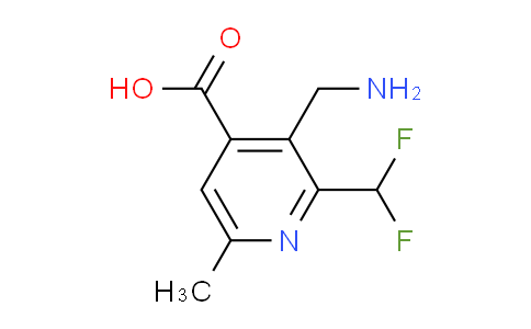 AM116672 | 1805073-28-2 | 3-(Aminomethyl)-2-(difluoromethyl)-6-methylpyridine-4-carboxylic acid