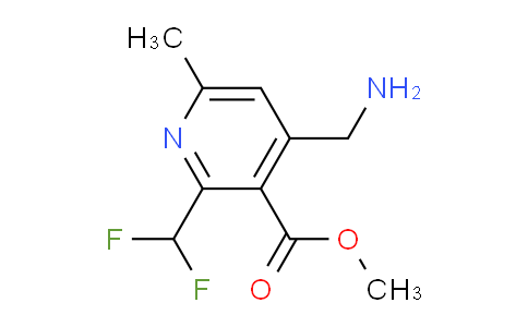 AM116673 | 1805622-85-8 | Methyl 4-(aminomethyl)-2-(difluoromethyl)-6-methylpyridine-3-carboxylate