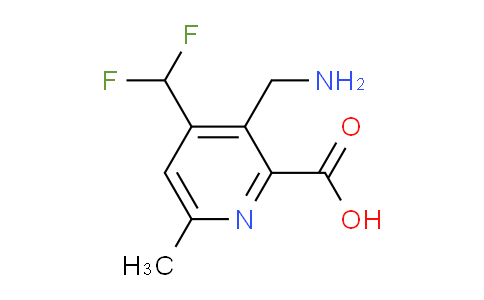 AM116676 | 1806993-02-1 | 3-(Aminomethyl)-4-(difluoromethyl)-6-methylpyridine-2-carboxylic acid
