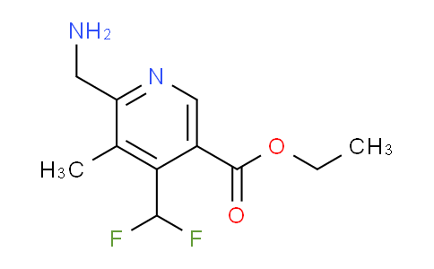 AM116694 | 1806864-86-7 | Ethyl 2-(aminomethyl)-4-(difluoromethyl)-3-methylpyridine-5-carboxylate
