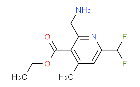 AM116703 | 1806993-45-2 | Ethyl 2-(aminomethyl)-6-(difluoromethyl)-4-methylpyridine-3-carboxylate