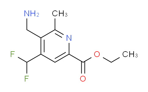 AM116710 | 1806046-94-5 | Ethyl 3-(aminomethyl)-4-(difluoromethyl)-2-methylpyridine-6-carboxylate