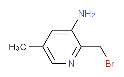 3-Amino-2-bromomethyl-5-methylpyridine
