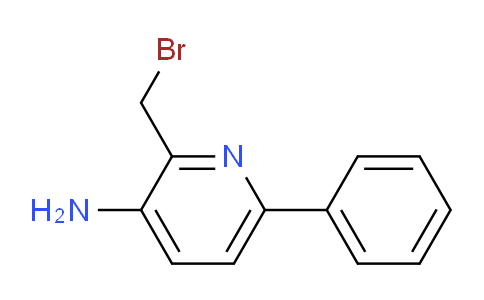 3-Amino-2-bromomethyl-6-phenylpyridine