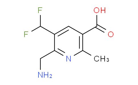 AM116761 | 1805439-30-8 | 2-(Aminomethyl)-3-(difluoromethyl)-6-methylpyridine-5-carboxylic acid