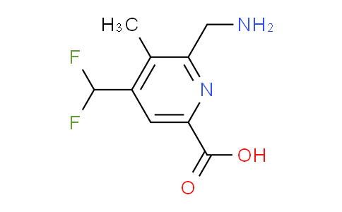 AM116763 | 1806992-90-4 | 2-(Aminomethyl)-4-(difluoromethyl)-3-methylpyridine-6-carboxylic acid
