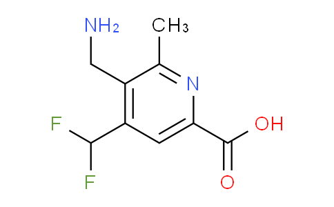 AM116779 | 1807142-44-4 | 3-(Aminomethyl)-4-(difluoromethyl)-2-methylpyridine-6-carboxylic acid