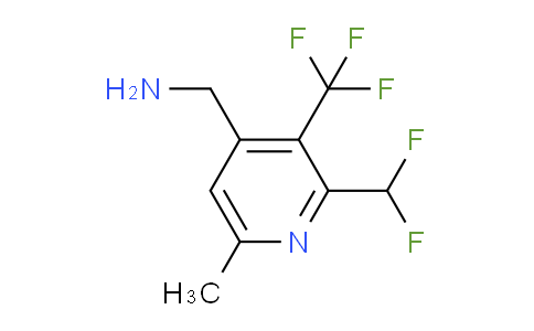 AM116817 | 1805560-27-3 | 4-(Aminomethyl)-2-(difluoromethyl)-6-methyl-3-(trifluoromethyl)pyridine