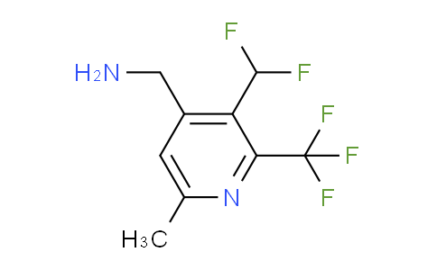 AM116821 | 1805621-79-7 | 4-(Aminomethyl)-3-(difluoromethyl)-6-methyl-2-(trifluoromethyl)pyridine