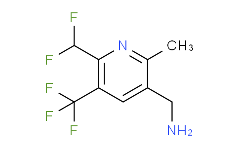AM116826 | 1807147-78-9 | 3-(Aminomethyl)-6-(difluoromethyl)-2-methyl-5-(trifluoromethyl)pyridine