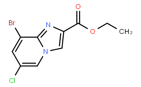 Ethyl 8-Bromo-6-Chloroimidazo[1,2-A]Pyridine-2-Carboxylate
