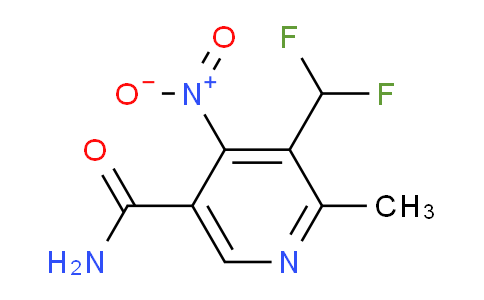 AM116872 | 1805560-11-5 | 3-(Difluoromethyl)-2-methyl-4-nitropyridine-5-carboxamide