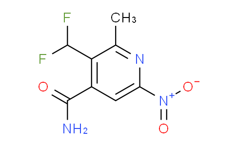 AM116875 | 1806864-26-5 | 3-(Difluoromethyl)-2-methyl-6-nitropyridine-4-carboxamide