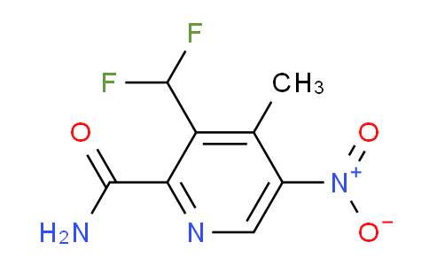 AM116876 | 1805436-61-6 | 3-(Difluoromethyl)-4-methyl-5-nitropyridine-2-carboxamide