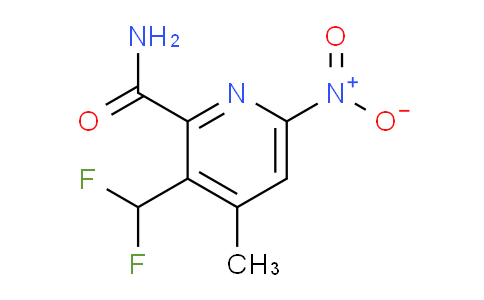 AM116878 | 1805472-31-4 | 3-(Difluoromethyl)-4-methyl-6-nitropyridine-2-carboxamide