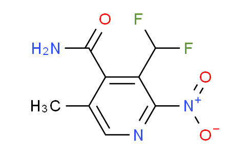 AM116884 | 1807038-16-9 | 3-(Difluoromethyl)-5-methyl-2-nitropyridine-4-carboxamide