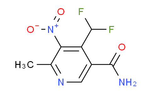 AM116890 | 1805560-17-1 | 4-(Difluoromethyl)-2-methyl-3-nitropyridine-5-carboxamide